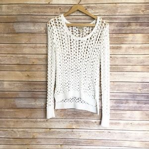 Lucky Fishnet Sweater Size M